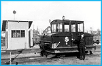 Statens Jrnvgars, SJ, lokomotor Z nummer 16. Tillverkad av Aktiebolaget Slipmaterial i Vstervik 1929