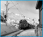 Malmbanan, Riksgrnsens station 1954. Du 432 med persontg. Ls mer. Loket finns i driftdugligt skick bevarat hos Sllskapet Ostkustbanans vnner, OKBv