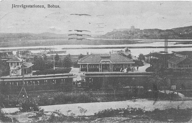 Bohus station p 1910-talet