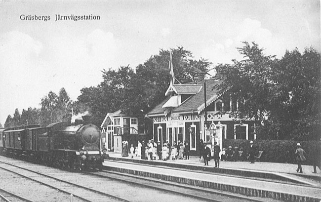 Grsberg station p 1920-talet