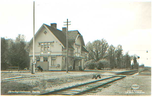 Horda station p 1940-talet