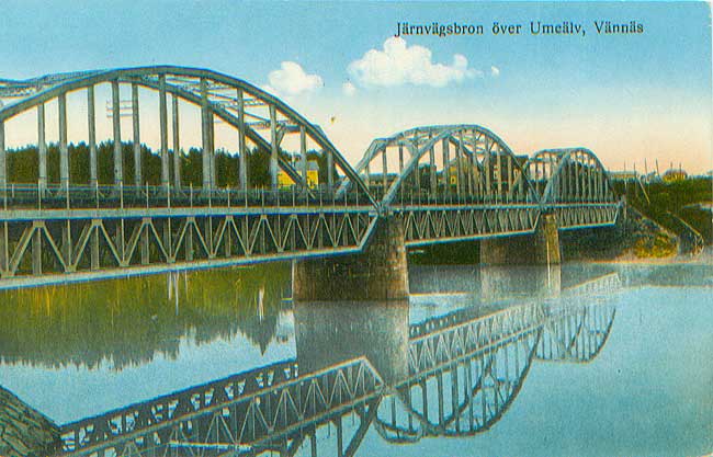 Jrnvgsbron ver Umelv i brjan av 1900-talet