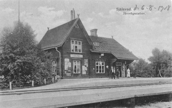 Sjlevad station 1910-tal