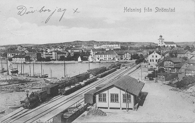 Strmstad omkring 1915