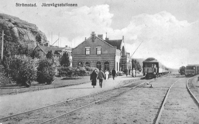 Strmstad omkring 1910
