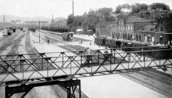 Bors nedre station year 1920