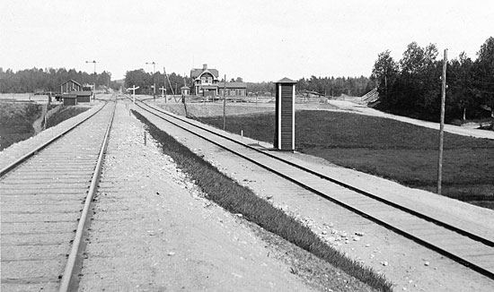 Hillared new station at BAJ year 1902
