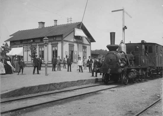 Sexdrega station year 1904