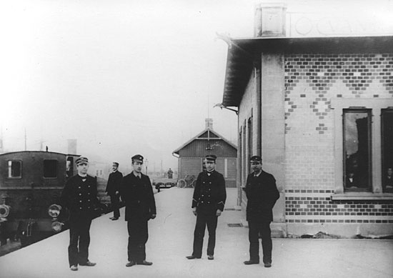 MLJ station at Malm year 1900