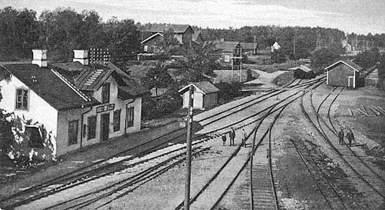 Ns Bruk old station year 1921