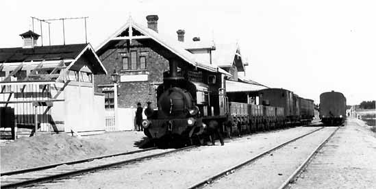 Luleå station year 1890