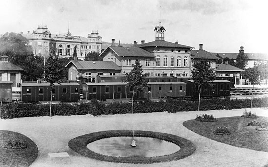 Skvde station year 1890