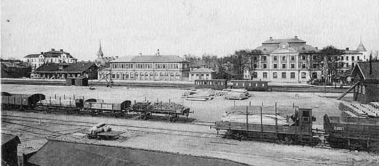 Katrineholm station year 1914