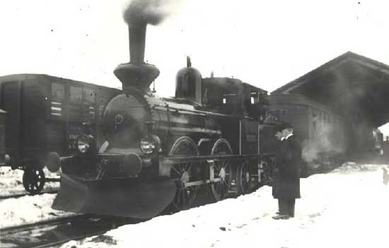 Engine No 2 at Vänersborg year 1920