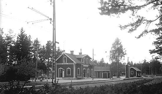 lvan station omkring 1920.