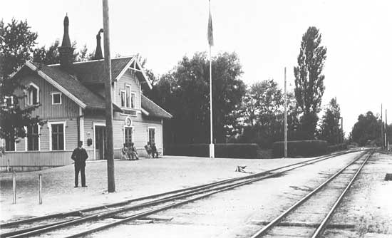 Gsster station year 1923