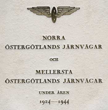 Norra stergtlands Jrnvgar och Mellersta stergtlands Jrnvgar under ren 1924 - 1944
