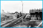Dala - Ockelbo - Norrsundets Järnväg, DONJ, östra slutstation Norrsundet omkring 1910