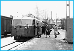 Stockholm Roslagens Järnvägar, SRJ, Uppsala Östra 1950