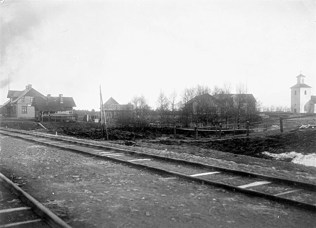 Vstra Centraljrnvgen, VCJ, Ambjrnarp omkring 1908