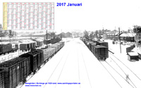 Järnvägsalmanacka januari 2017