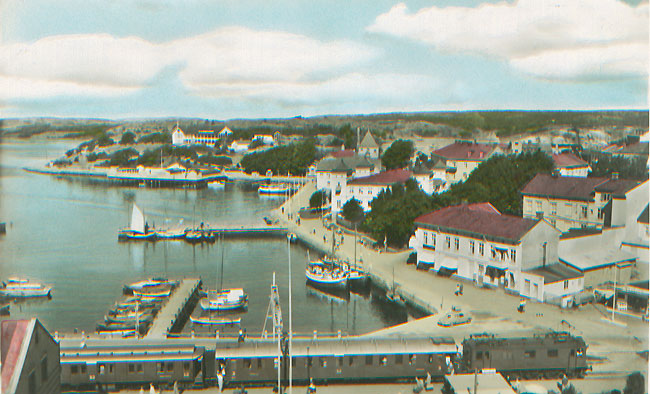 Strmstad omkring 1950