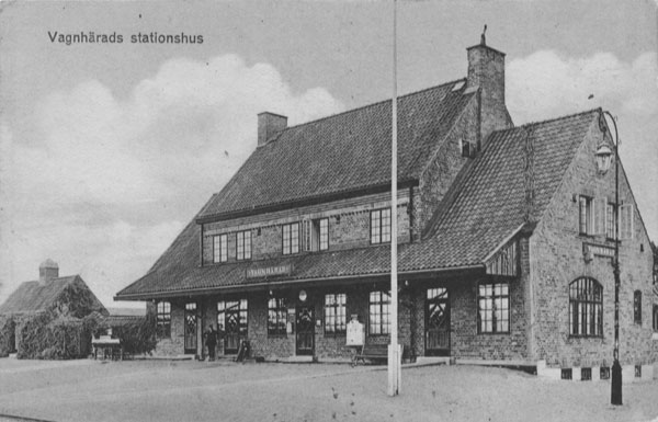 Vagnhrad station 1920-tal