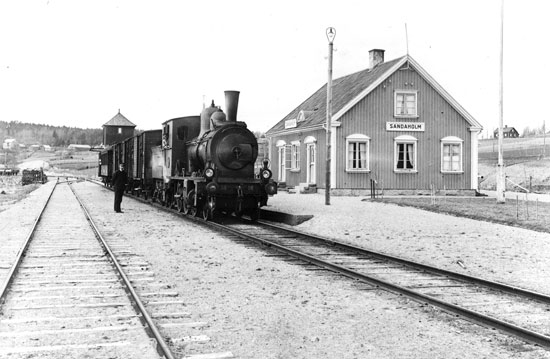 Sandaholms station year 1929