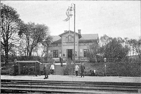 Borgstena station year 1913