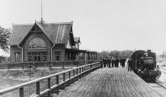 Bjrred station year 1905