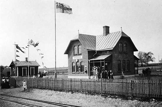 Hardeberga station year 1905
