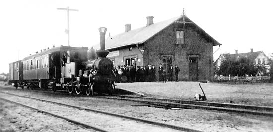 Anderstorp station year 1925
