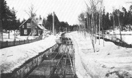 Askesta station around year 1930