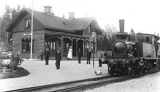 Byringe station year 1898
