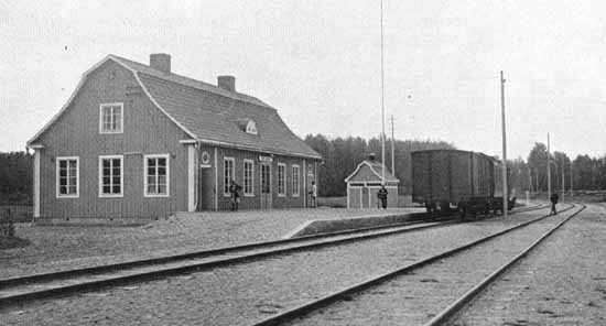 The new station Näs Bruk