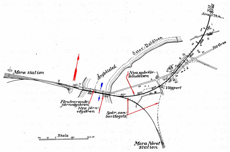 Connection Mora-Noret - Orsa