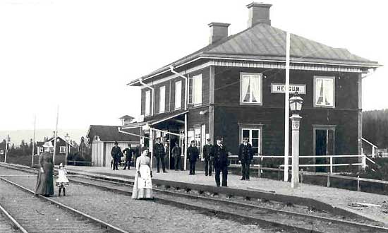 Helgum station year 1898