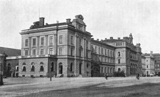 Stockholm central station year 1871.