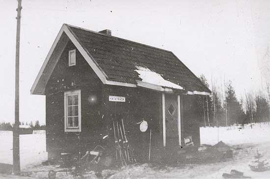Hatatrsks "stationshus" 1941