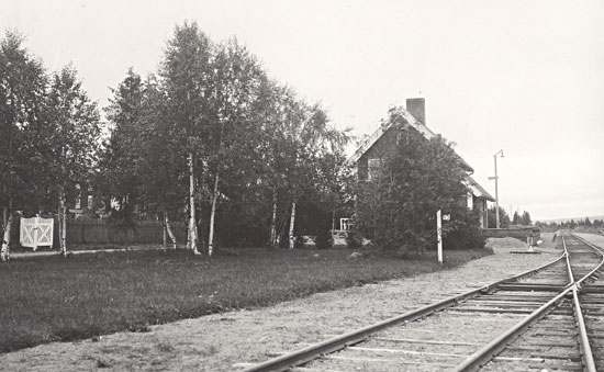 Hedensets station 1928