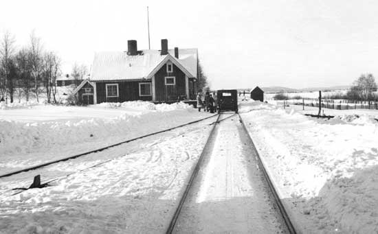 Risuddens station p 1940-talet