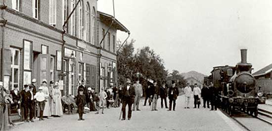 Alingsås station 1889