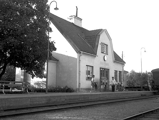 Ekebybruk station year 1940