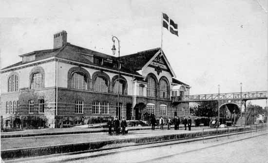 Alvesta station year 1910