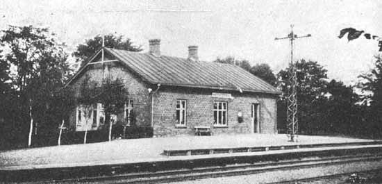 Hedvigsdals station year 1926