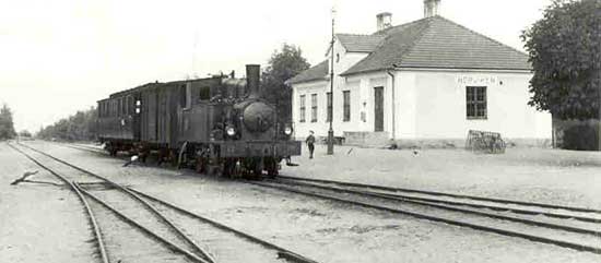 Hrviken station year 1935