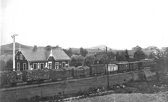 Ätrafirs station year 1920