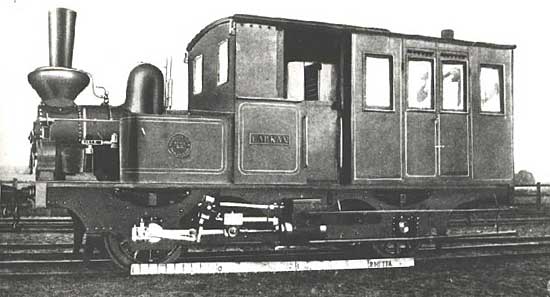 HBJ engine No 4 "LRKAN" year 1888