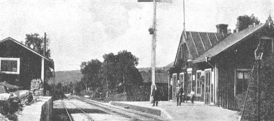 Ryaberg station year 1920