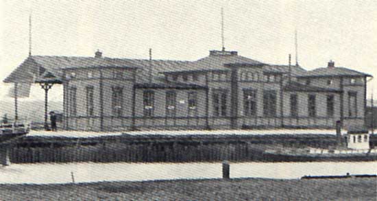 The first KUJ station in Köping